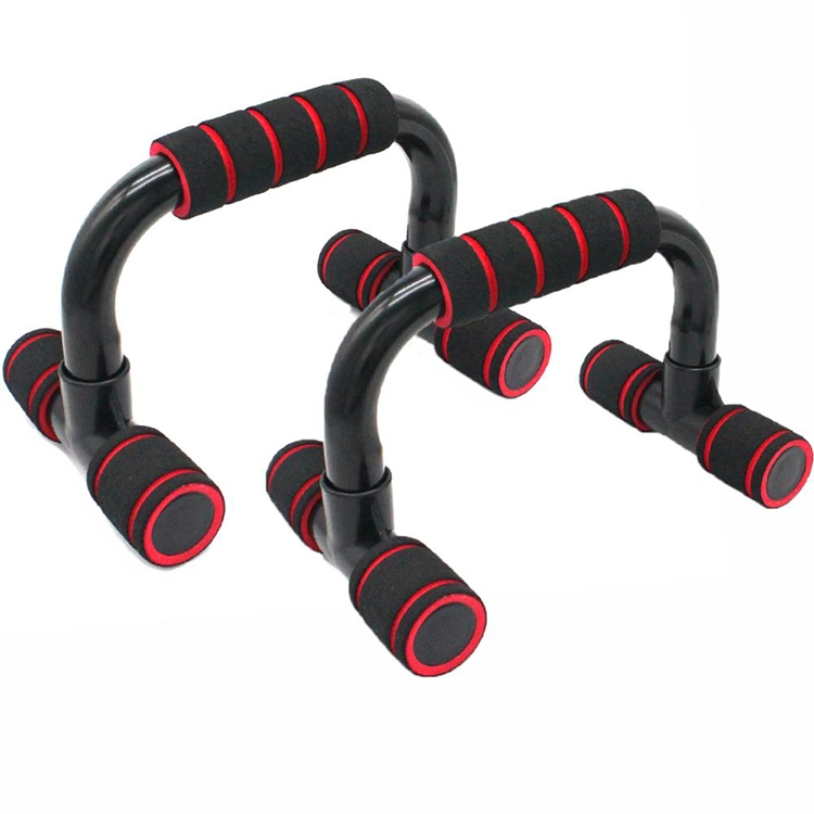 Exercise Training Body Building Handle Fitness Bar Plastic Push up Stand