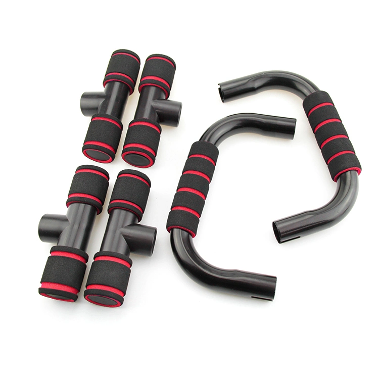 Exercise Training Body Building Handle Fitness Bar Plastic Push up Stand