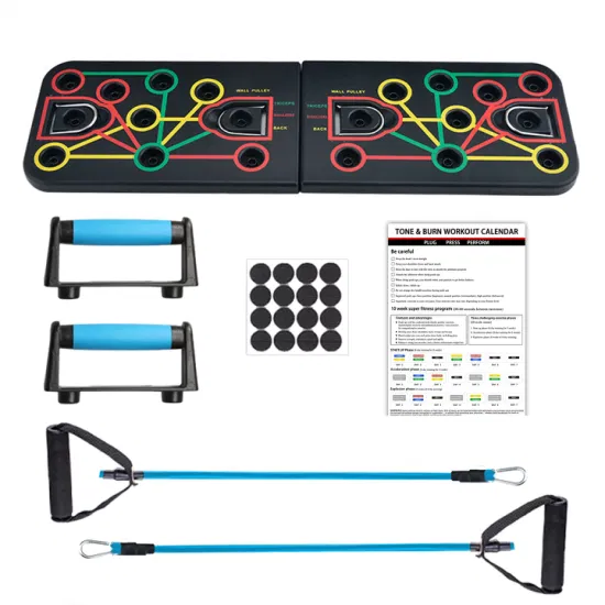 2023 Steel Material Home Fitness 5 In1 Exercise Gym Push up Guide Board