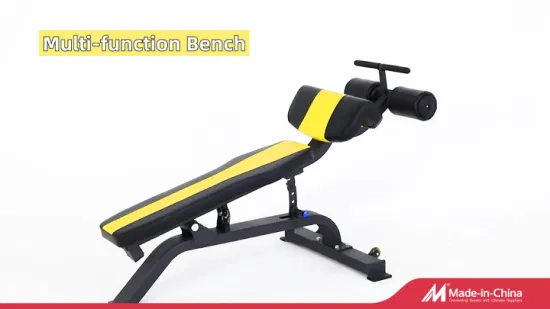 Gym Exercise Ab Sit up Workout Bench Adjustable Flat Weight Benches